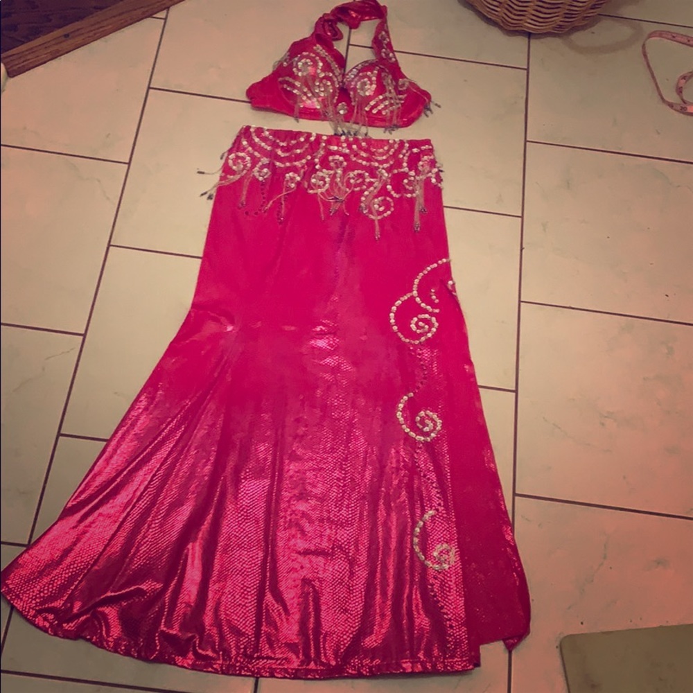 SOLD-Beginner Belly dance Costume